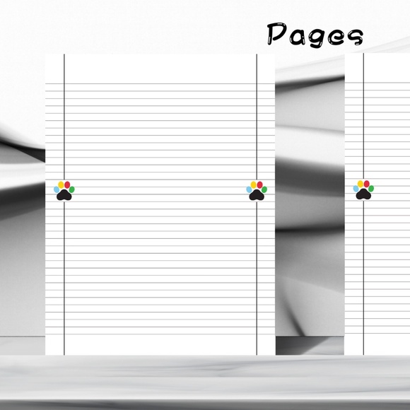 NOTEBOOK 100 PAGES, GLOSSY FINISH, SIZE : 8.0” x 10.0”, PAPERBACK COVER. - Picture 5 of 5